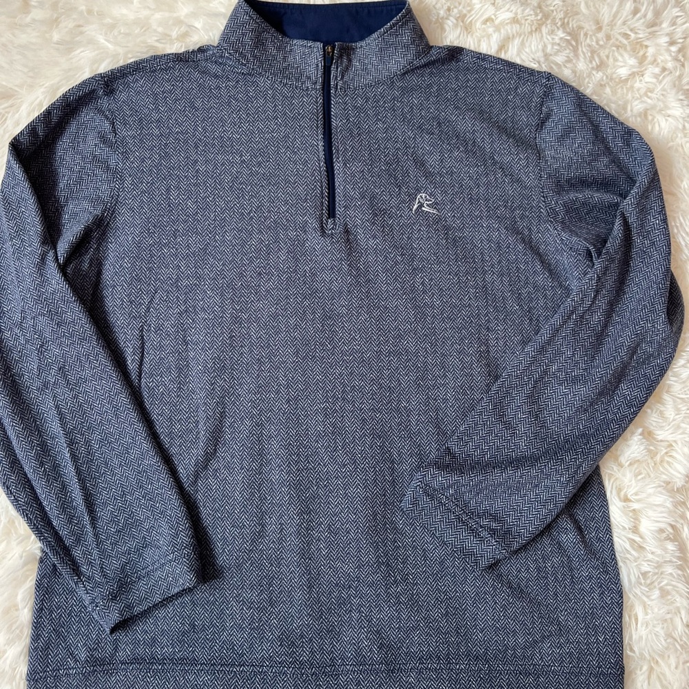 Rhoback Mens quarter zip size XL